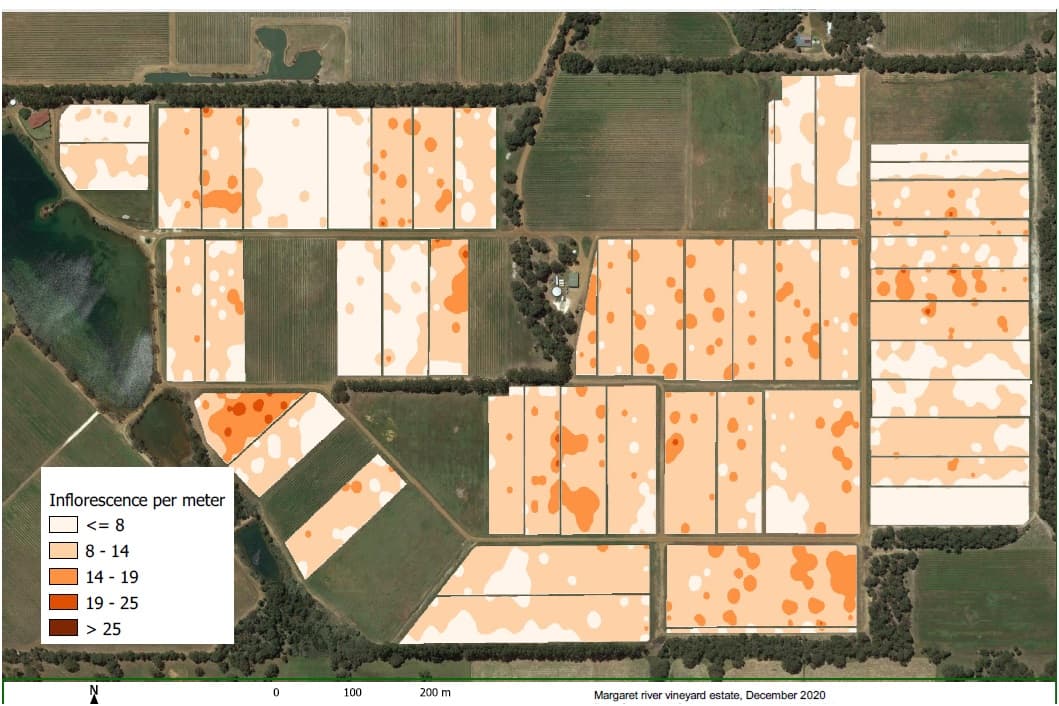 Flower Density Map (2021)